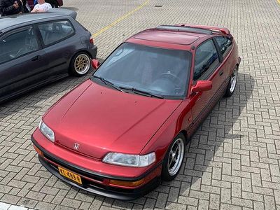 Rood (metallic) Occasion 1990 Honda Civic Coupé | € 11.999