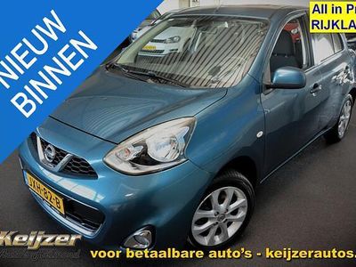 Occasion Nissan Micra 80 PK (58 kW) 2016 Blauw Hatchback