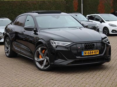 Zwart (metallic) Gebruikt 2021 Audi e-tron Sportback S-Line SUV | € 44.950