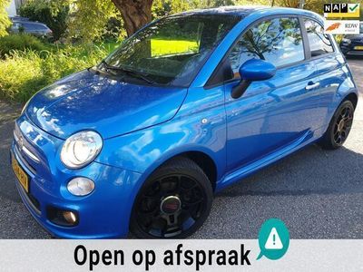 Blauw Occasion 2014 Fiat 500S Hatchback | € 6.750 (Iets duurder)