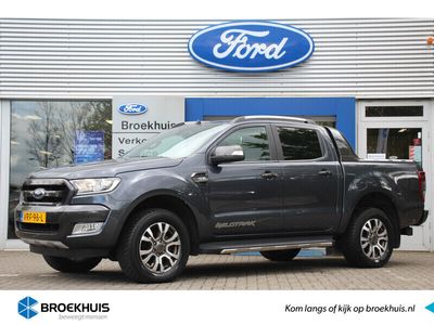 tweedehands Ford Ranger Wildtrak AUTOMAAT | DEALER OH! | LEDER/STOF | ELEKT. STOELEN | NAVI | CAMERA | CLIMA | STOELVERWARMING | CRUISE | PARK SENS | TREKHAAK | PRACHTIGE STAAT!