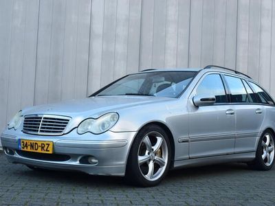 tweedehands Mercedes 200 C-KLASSE CombiKompressor Automaat Avantgarde Xenon | ECC | 17 Inch LMV | Trekhaak