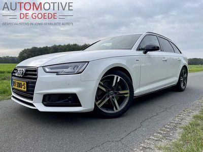 Occasion Audi A4 Black Edition 2018 Wit Stationwagen