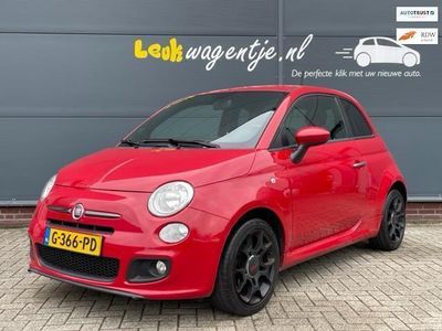 tweedehands Fiat 500S 500 1.2*leder *p-sensoren *16 inch *sportstoelen