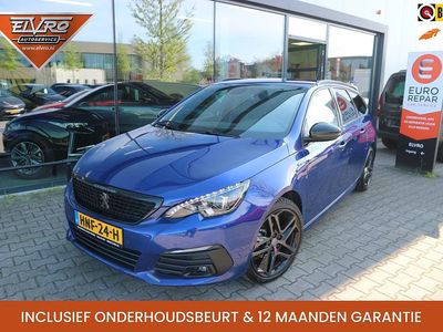 Occasion Peugeot 308 SW GT-line 131 PK (96 kW) 2019 Blauw Stationwagen