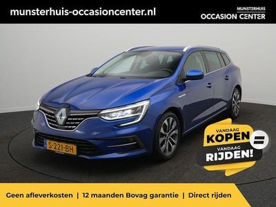 Occasion Renault Mégane GrandTour Techno 142 PK (104 kW) 2022 Blauw Stationwagen