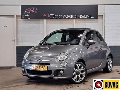 Grijs Occasion 2015 Fiat 500C Cabriolet | € 6.795 (Eerlijke prijs)