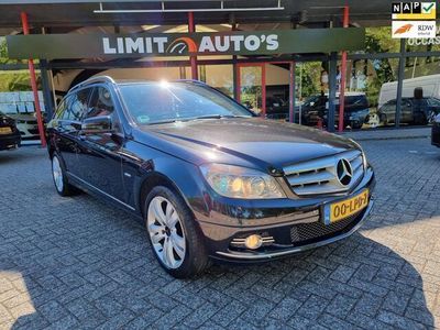 tweedehands Mercedes 180 C-KLASSE EstateK BlueEFFICIENCY Business Edition Elegance/Leer/Navi/PDC V+A/Stoelverw/APK/NAP!!