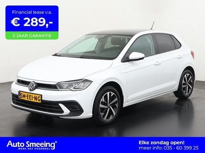 Pure white (0q0q) Occasion 2022 VW Polo Life Hatchback | € 23.395 (Eerlijke prijs)