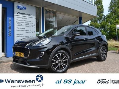 Zwart (metallic) Gebruikt 2022 Ford Puma Titanium SUV | € 19.945 (Goede deal)