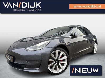 Occasion Tesla Model 3 Long Range RWD 235 kW (320 PK) 2019 Grijs Sedan