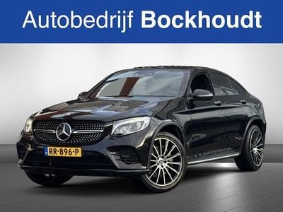 Zwart (metallic) Occasion 2018 Mercedes GLC250 Premium Plus Coupé | € 32.900 (Goede deal)
