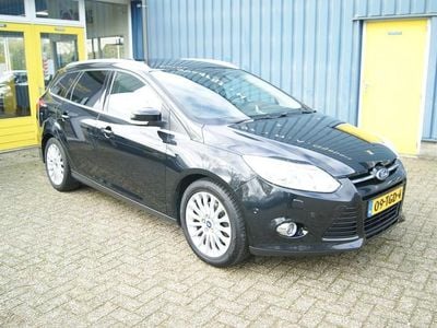 Zwart Occasion 2012 Ford Focus Titanium Stationwagen | € 5.950 (Iets duurder)