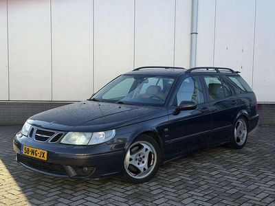 Zwart Occasion 2003 Saab 9-5 Aero Stationwagen | € 1.499 (Super prijs)