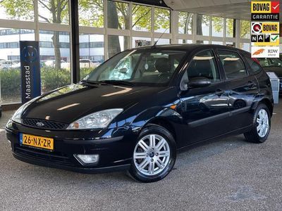 tweedehands Ford Focus 1.6-16V|Airco|1 jaar APK|Leder|5deurs|Zwart|Rijdt