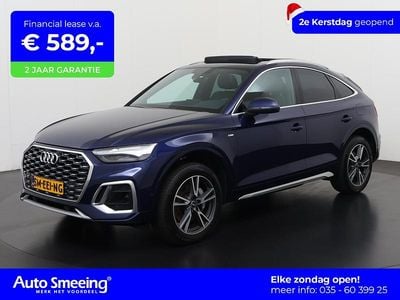 Blauw Gebruikt 2021 Audi Q5 Sportback S-Line SUV | € 43.895 (Super prijs)