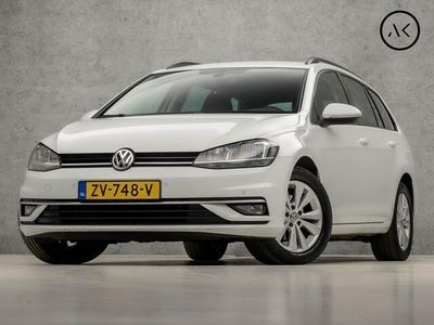 tweedehands VW Golf VII Variant 1.4 TSI Luxury Automaat (APPLE CARPLAY, CLIMATE, GETINT GLAS, PARKEERSENSOREN, SPORTSTOELEN, CRUISE CONTROL, NIEUWE APK, NIEUWSTAAT)