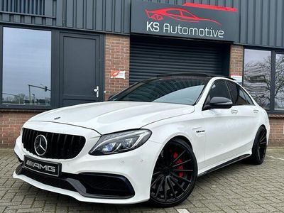 tweedehands Mercedes C63S AMG C-KLASSEAMG Sedan 510PK PANO LED Burmester