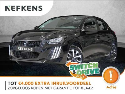 Zwart Nieuw 2025 Peugeot e-208 Avantage Hatchback | € 34.125 (Goede deal)