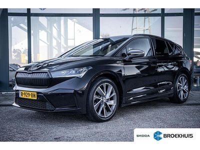 Occasion Skoda Enyaq iV SportLine 132 kW (180 PK) 2022 Zwart SUV