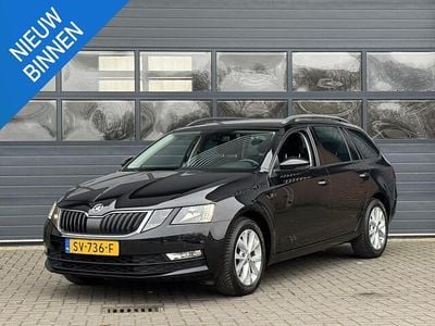 Zwart Occasion 2018 Skoda Octavia Business Line Stationwagen | € 14.999 (Eerlijke prijs)