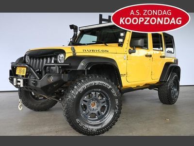 Geel Gebruikt 2008 Jeep Wrangler Unlimited Rubicon SUV | € 19.940