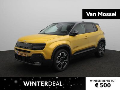 Geel Occasion 2023 Jeep Avenger EV Summit SUV | € 23.440 (Eerlijke prijs)