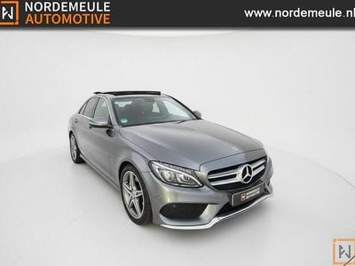 Grijs Occasion 2017 Mercedes C200 Business Sedan | € 14.900 (Super prijs)