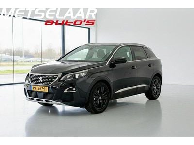 Zwart Gebruikt 2017 Peugeot 3008 GT-line SUV | € 16.999 (Eerlijke prijs)