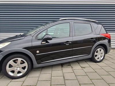 Zwart (metallic) Occasion 2009 Peugeot 207 Outdoor Outdoor Stationwagen | € 2.999 (Iets duurder)