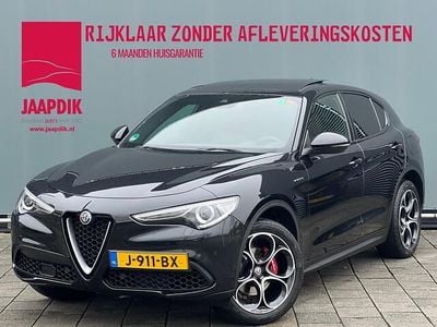 Zwart (metallic) Gebruikt 2020 Alfa Romeo Stelvio Super SUV | € 38.444 (Goede deal)