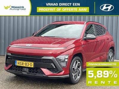 Rood parelmoer Occasion 2024 Hyundai Kona N Line SUV | € 34.295 (Duur)