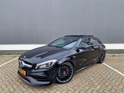 tweedehands Mercedes CLA45 AMG Shooting Brake AMG 4MATIC Panodak Groot Navi Leder Air