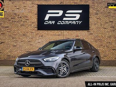 Grijs Occasion 2022 Mercedes C200 AMG line Sedan | € 43.950 (Iets duurder)