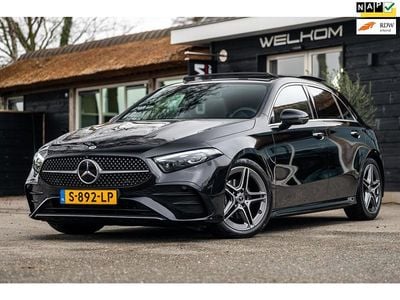 Occasion Mercedes A200 AMG line 163 PK (119 kW) 2023 Zwart Hatchback