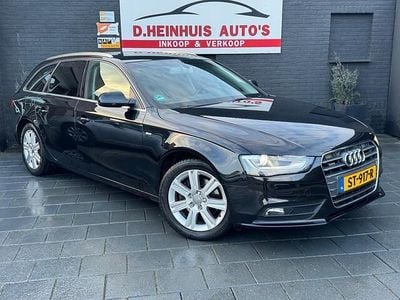 Zwart (metallic) Occasion 2013 Audi A4 Proline Stationwagen | € 6.990 (Super prijs)