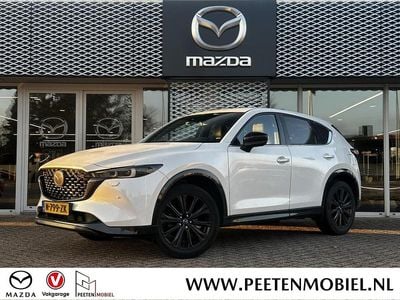 Wit Occasion 2022 Mazda CX-5 Sportive SUV | € 30.700 (Eerlijke prijs)
