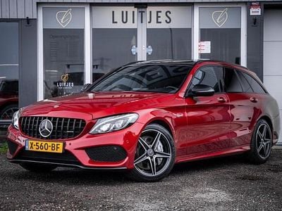 Rood (metallic) Gebruikt 2017 Mercedes C43 AMG AMG Stationwagen | € 29.900 (Super prijs)