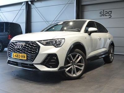 tweedehands Audi Q3 Sportback 35 TFSI 3X S-LINE navi clima cruise led pdc trekhaak 150 pk !!