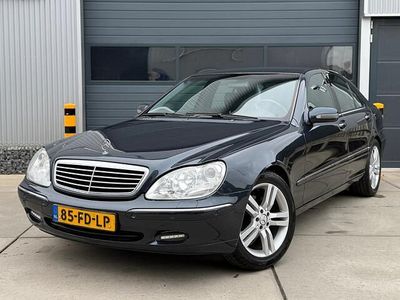 Zwart (metallic) Gebruikt 2000 Mercedes S320 Sedan | € 4.199 (Super prijs)