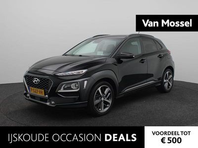 Phantom black pearl (mzh) Occasion 2018 Hyundai Kona Premium SUV | € 18.940 (Eerlijke prijs)