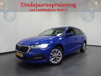 Blauw Occasion 2021 Skoda Octavia Business Line Stationwagen | € 17.945 (Eerlijke prijs)
