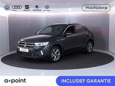 Zwart Occasion 2025 VW T-Roc R-line SUV | € 35.449 (Eerlijke prijs)