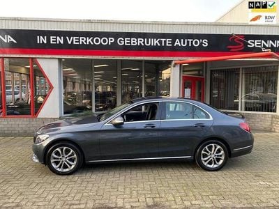 Grijs (metallic) Occasion 2014 Mercedes C180 Sedan | € 11.950 (Eerlijke prijs)