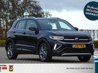 Zwart Occasion 2025 VW T-Cross R-line SUV | € 33.950 (Iets duurder)