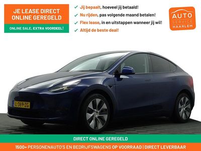 Blauw metallic Occasion 2021 Tesla Model Y Long Range AWD SUV | € 34.900 (Iets duurder)