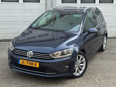 Occasion VW Golf Sportsvan Highline 125 PK (91 kW) 2016 Blauw, metallic lak MPV