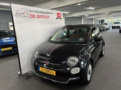 Zwart (metallic) Occasion 2016 Fiat 500C Lounge Cabriolet | € 9.950 (Eerlijke prijs)