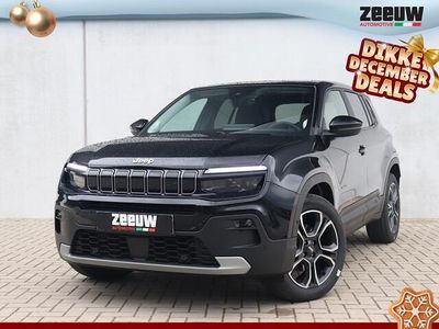 Zwart Nieuw 2025 Jeep Avenger EV Summit SUV | € 35.900