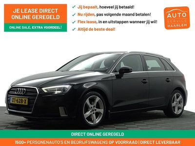 Occasion Audi A3 Sportback Sport 150 PK (110 kW) 2018 Zwart metallic Hatchback